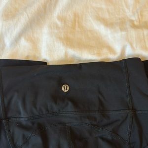 Lululemon Black Align High-Rise Leggings with Pockets 28”